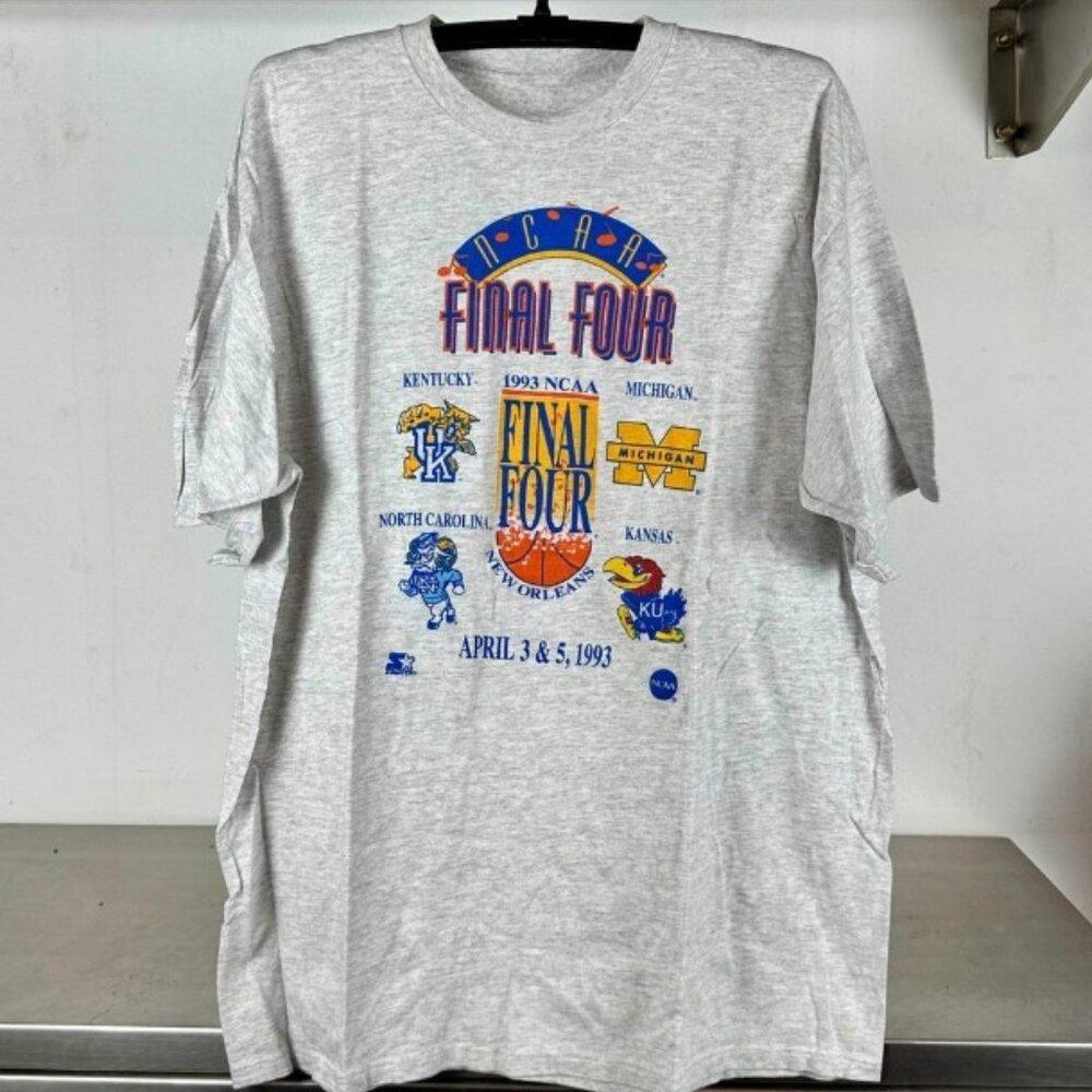 1993 Ncaa College Basketball Final Four Kentucky Wildcats Michigan Shirt